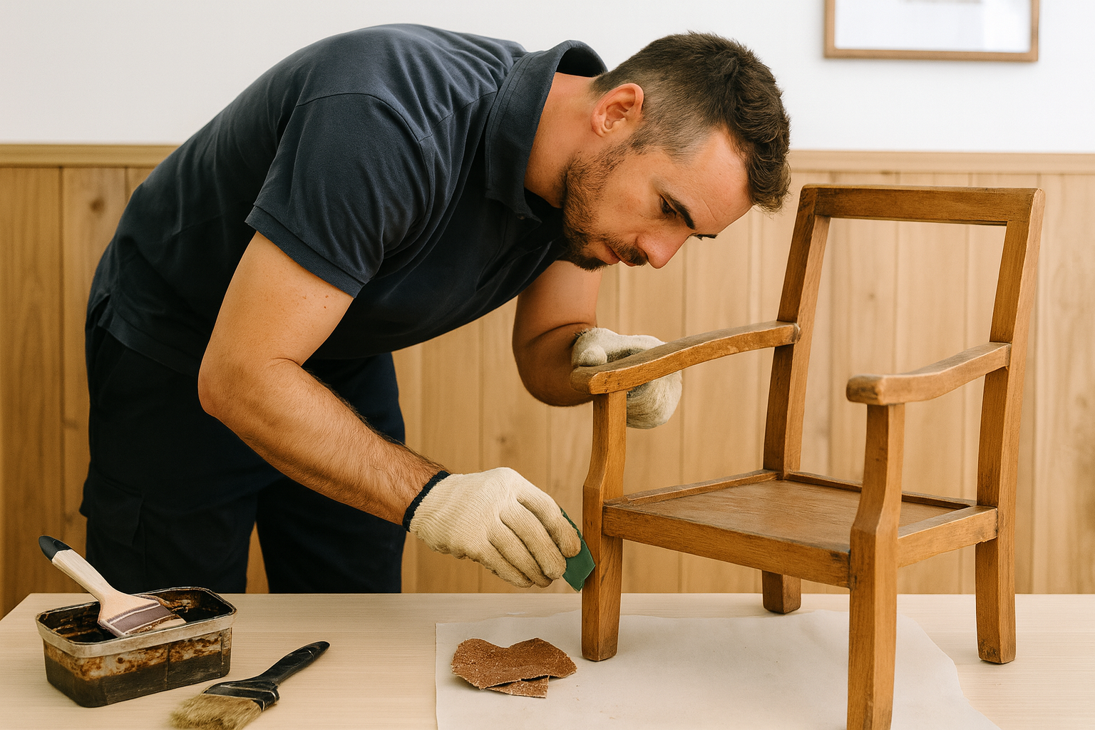Restauración y reparación de muebles de madera